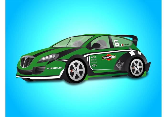 Racing Car vector