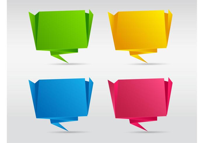 Paper Speech Balloons Paper Speech Balloons