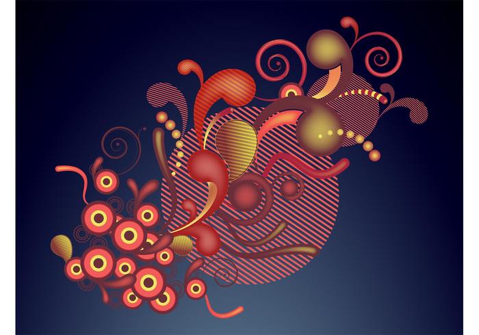 Swirly Abstract Composition Swirly Abstract Composition