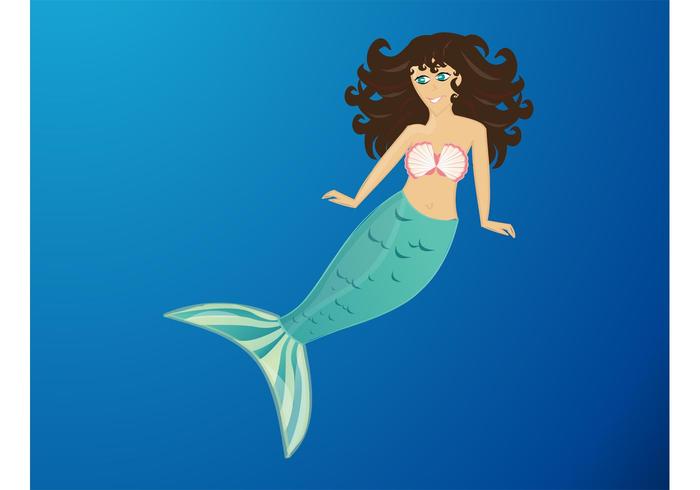Mermaid Illustration Mermaid Illustration
