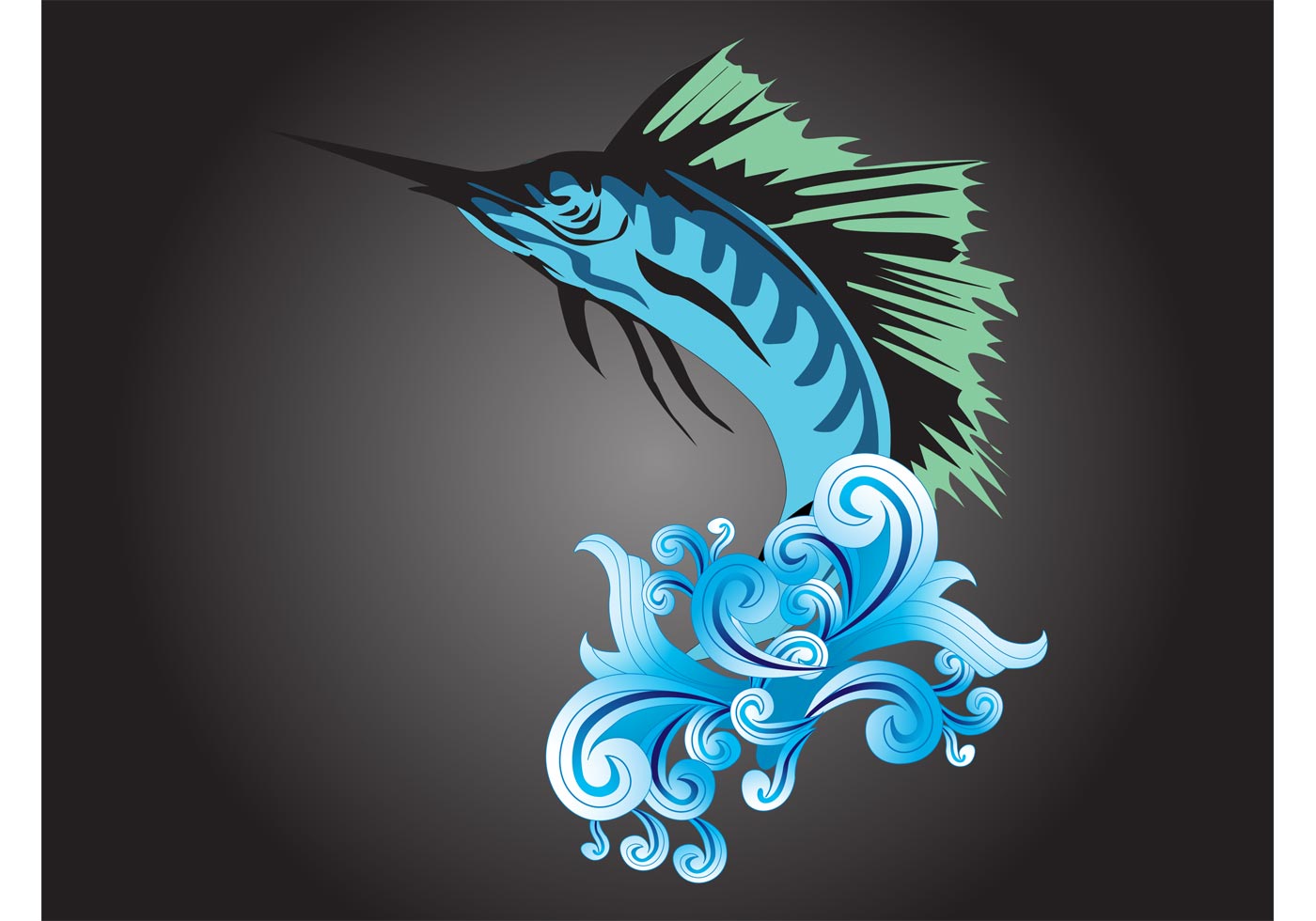Blue Marlin Free Vector Art - (10889 Free Downloads)