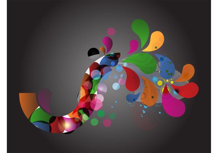 Colorful Swirls Layout Colorful Swirls Layout