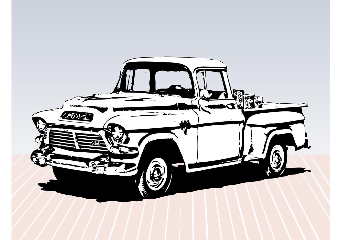 Free Free 218 Old Pickup Truck Svg SVG PNG EPS DXF File