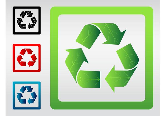 Recycle Signs Vector Recycle Signs Vector