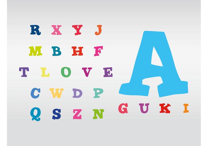 Colorful Alphabet Colorful Alphabet