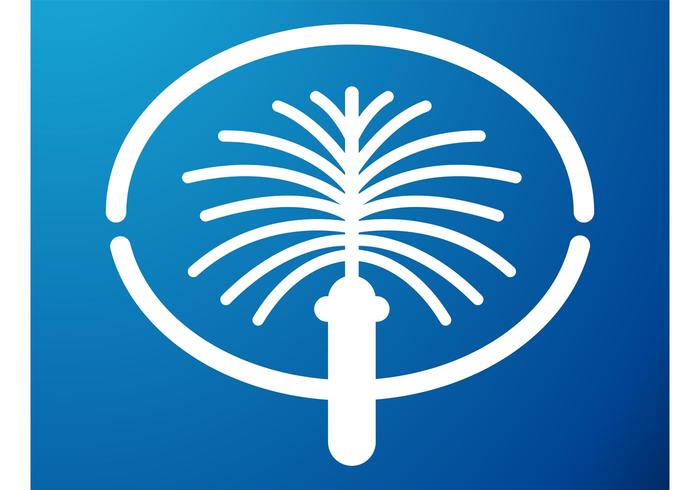 Palm Island Vector Palm Island Vector