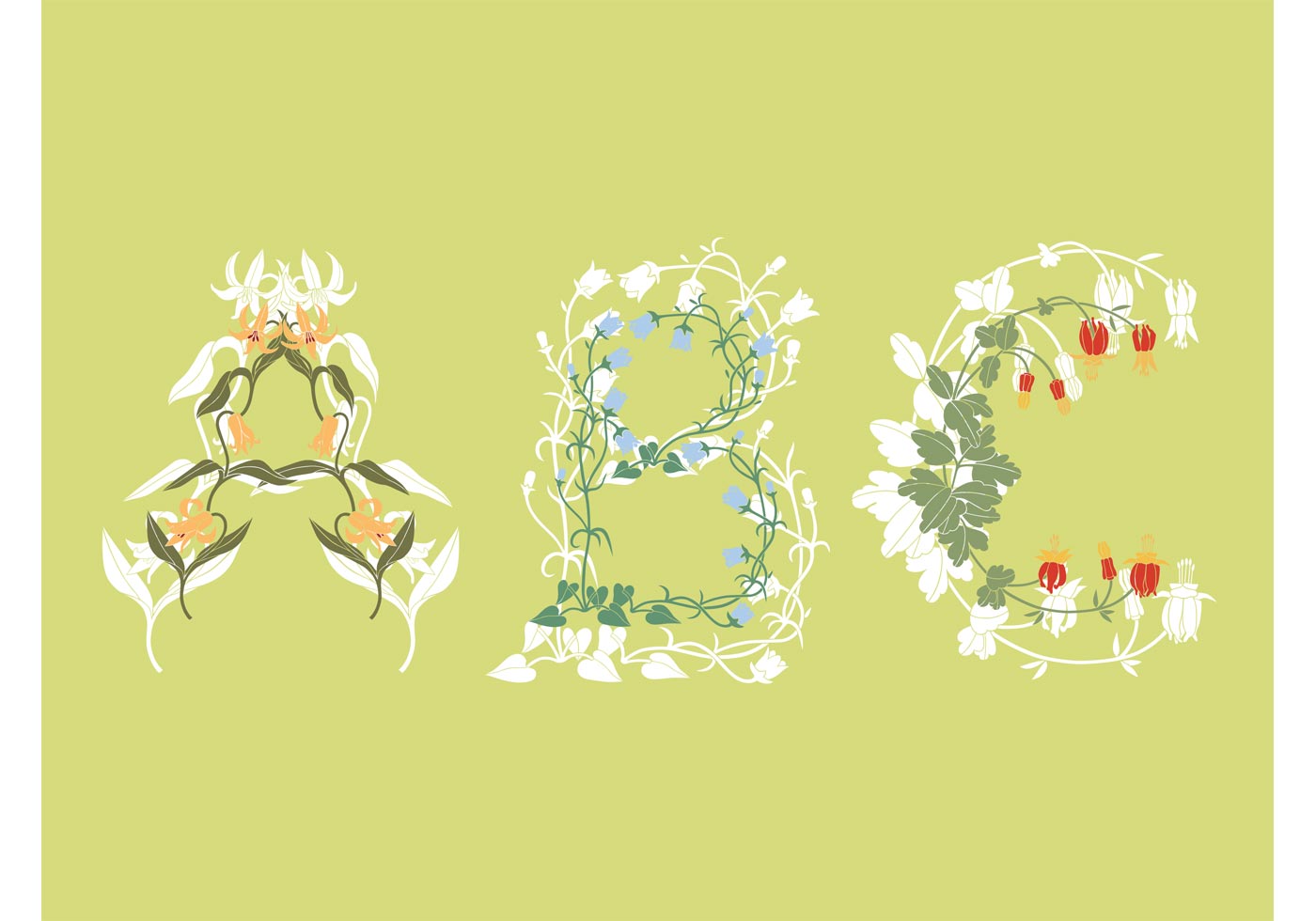 Free Free Floral Letter Svg 274 SVG PNG EPS DXF File