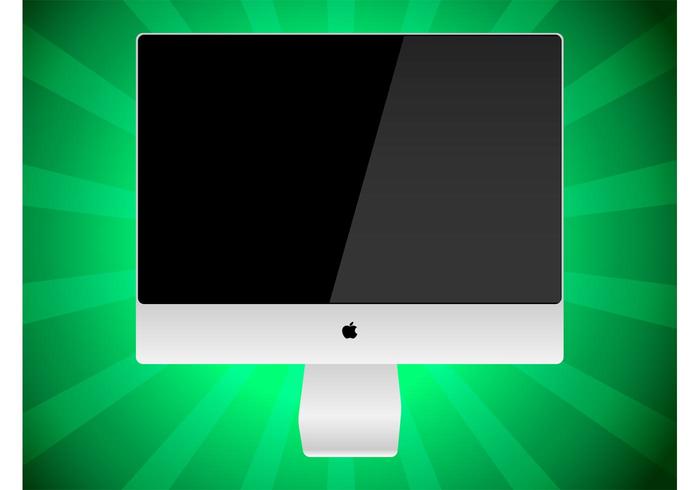 iMac Vector Graphic