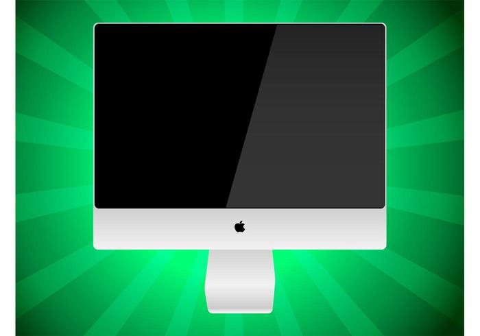 imac gráficos vectoriales vector