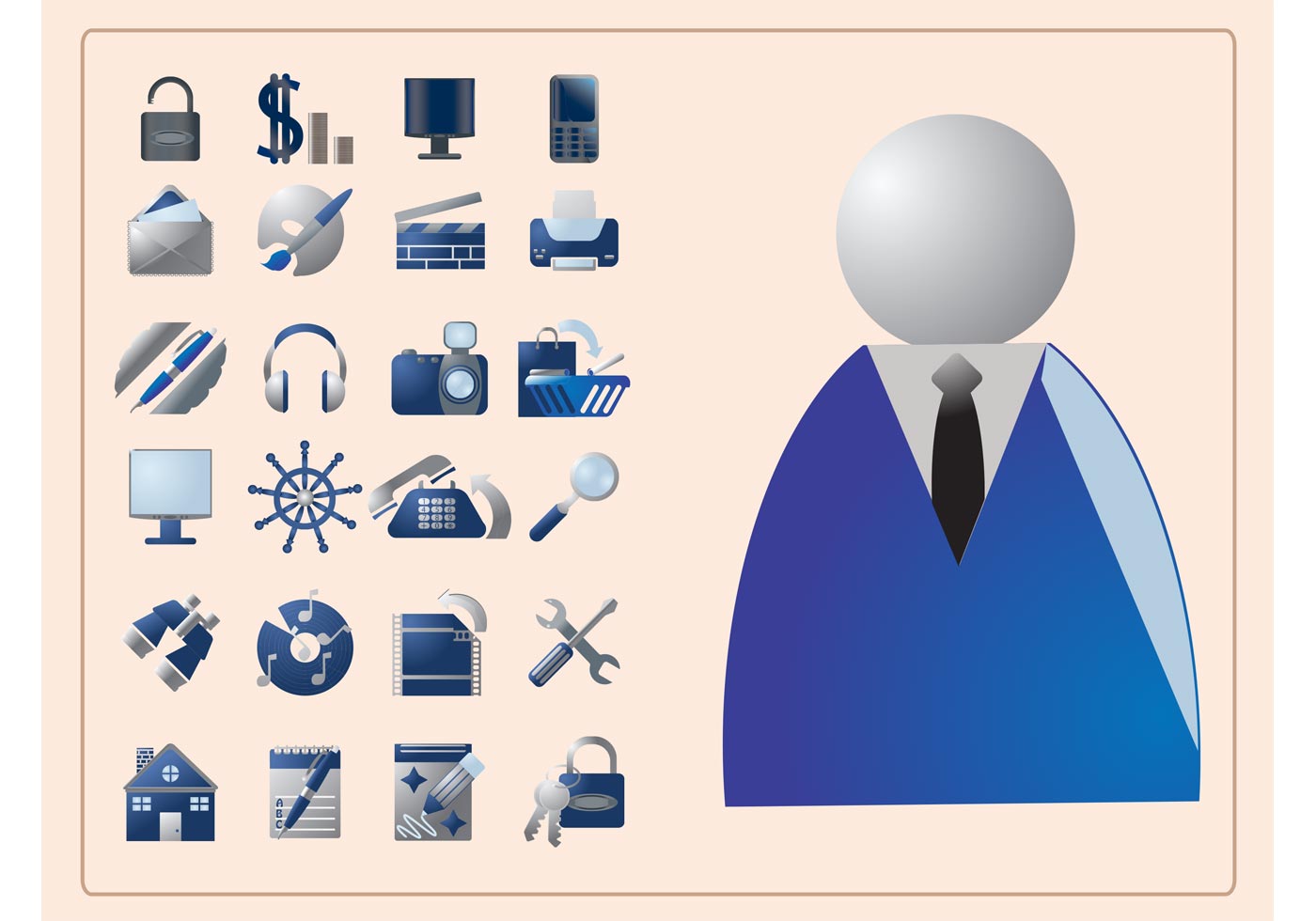 Download Business Icons - Download Free Vector Art, Stock Graphics ...