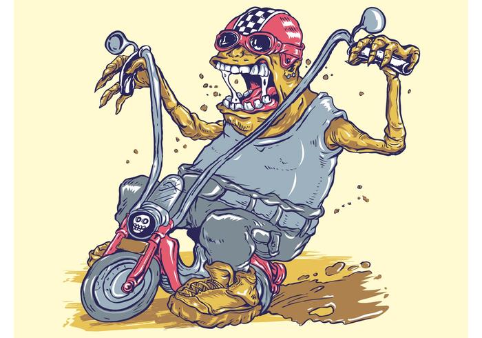 Monster On Bike Monster On Bike