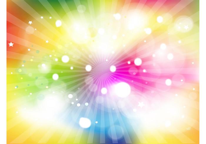 Rainbow Light Burst Rainbow Light Burst
