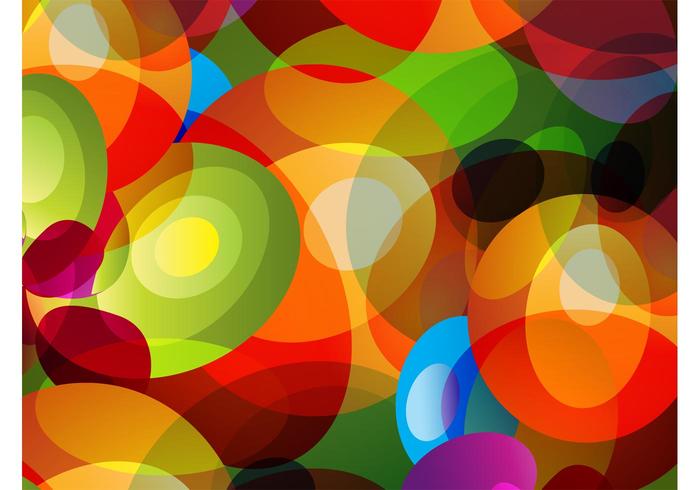 Colorful Circles Background Colorful Circles Background