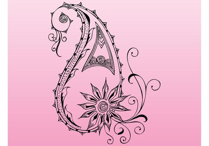 Floral Vector Element Floral Vector Element