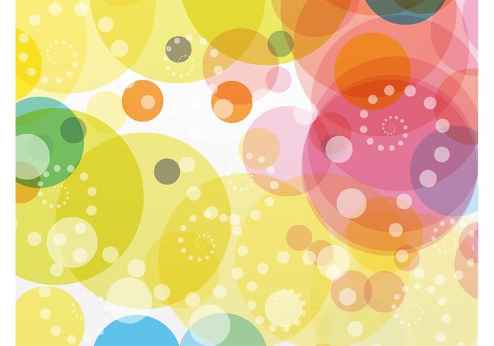 Colorful Circles Background Vector Colorful Circles Background Vector
