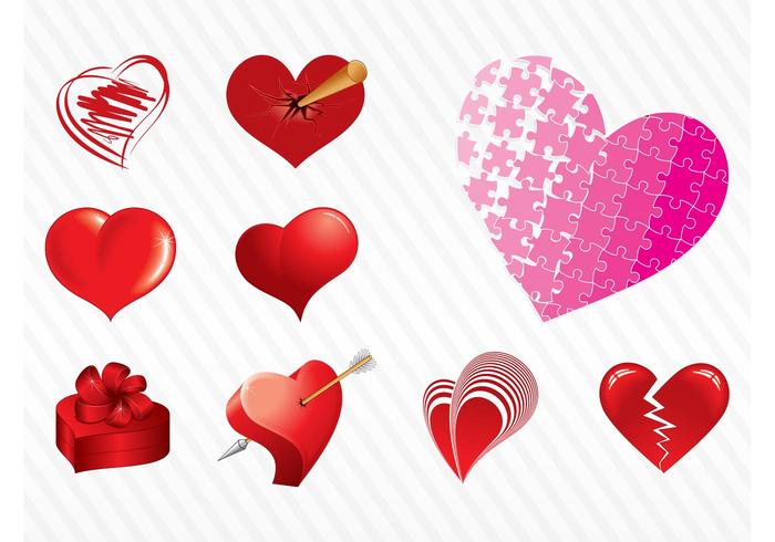 Vector Hearts Vector Hearts