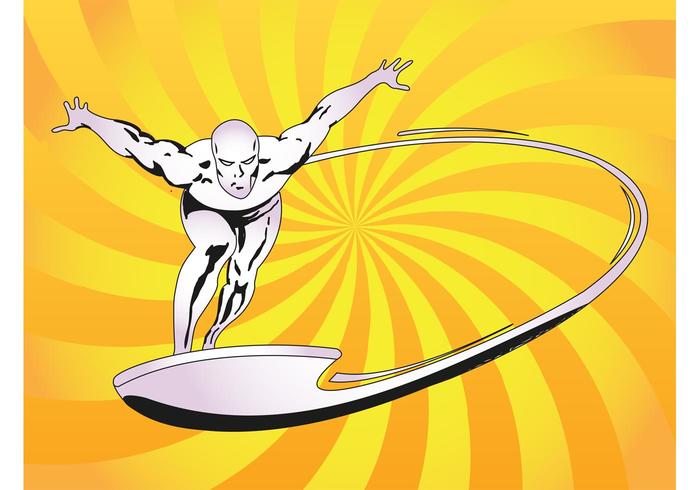 Silver Surfer Vector Silver Surfer Vector