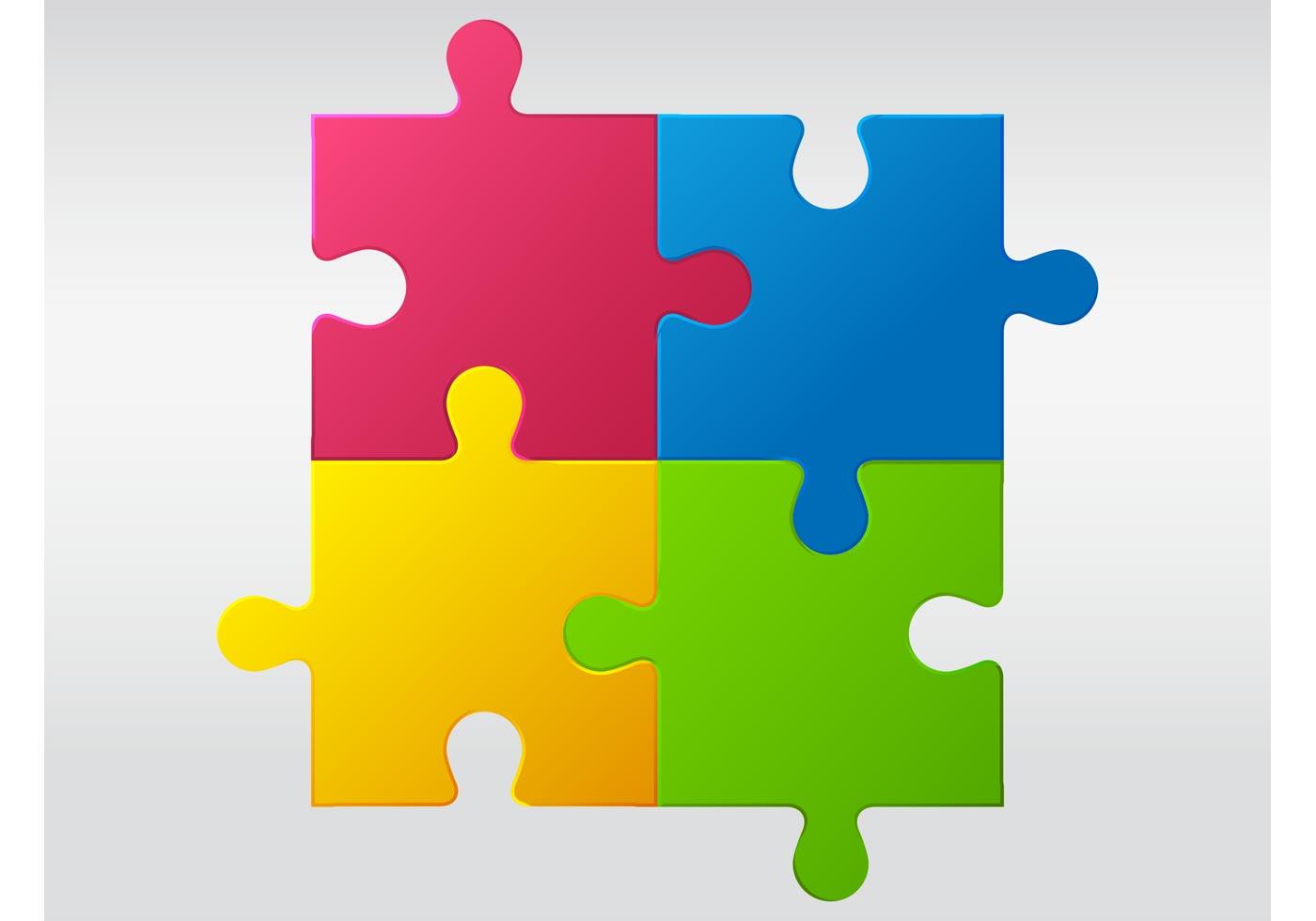 Puzzle Piece Powerpoint Template Free