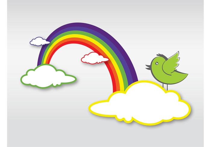 Rainbow Cartoon Rainbow Cartoon