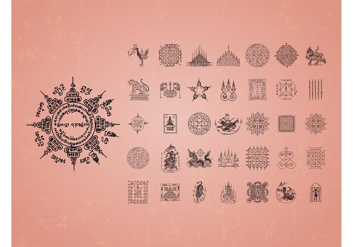 Asian Tattoo Vectors Asian Tattoo Vectors