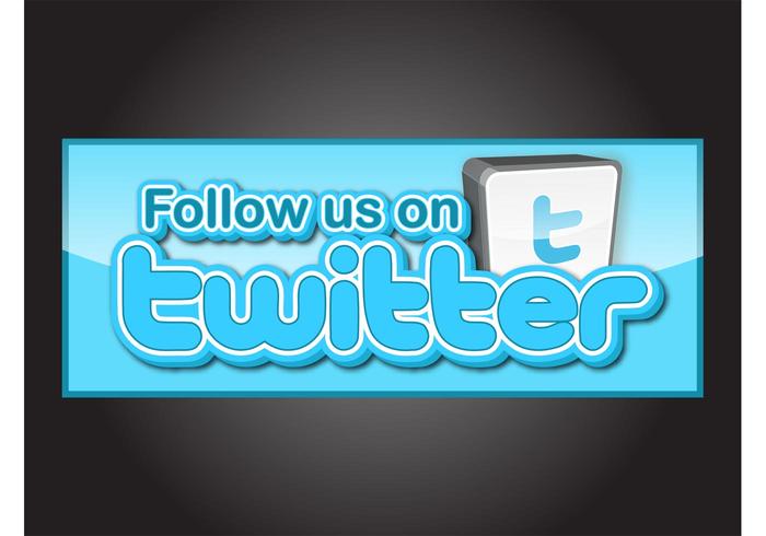 Follow Us On Twitter vector