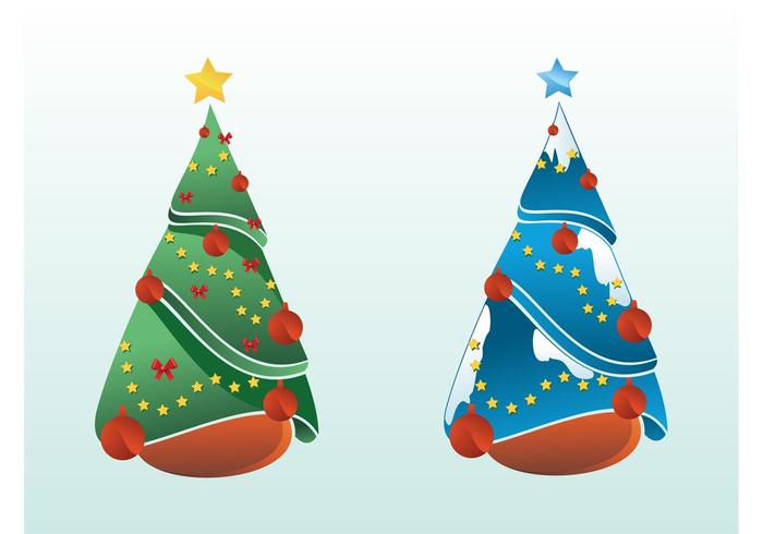 Christmas Trees Vector Design Christmas Trees Vector Design