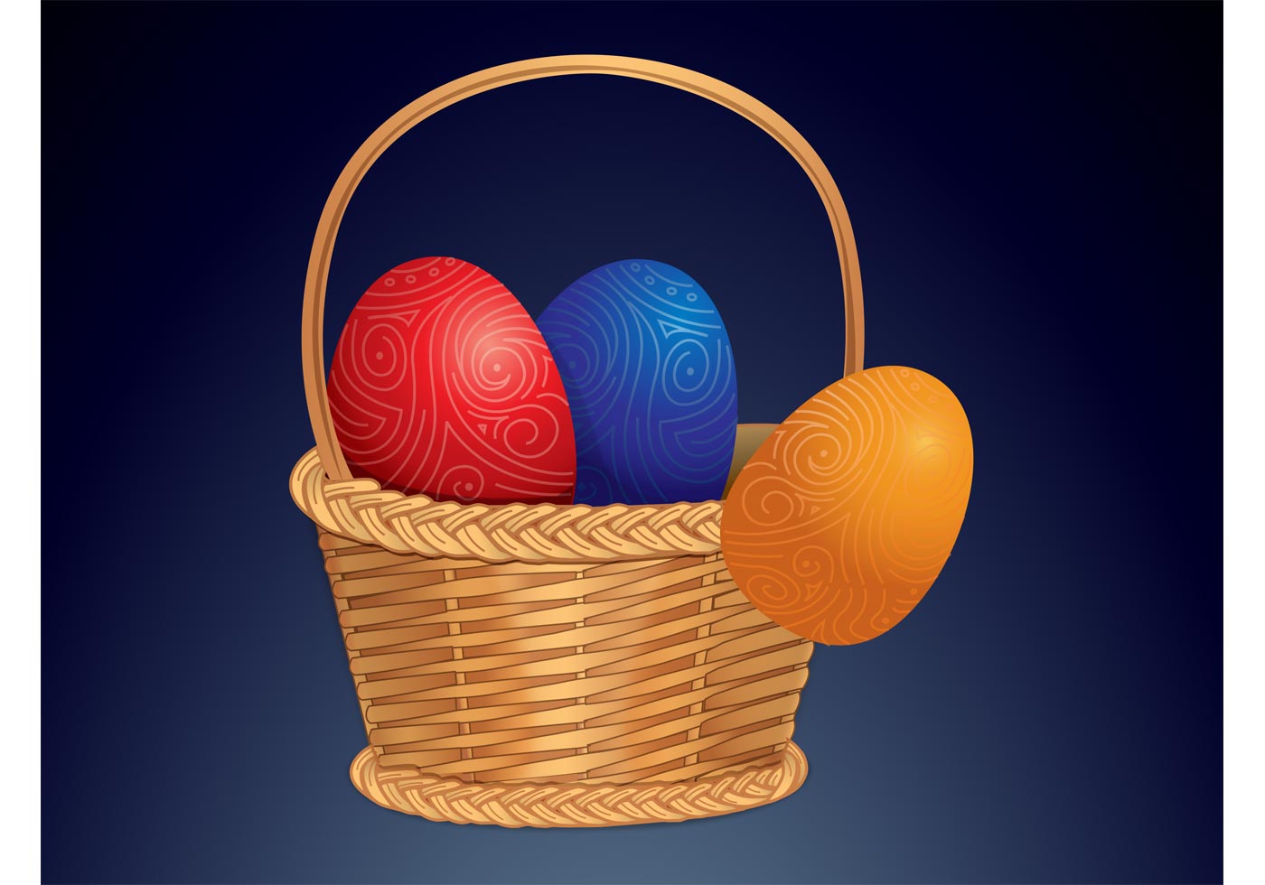 Easter Basket Download Free Vector Art, Stock Graphics & Images