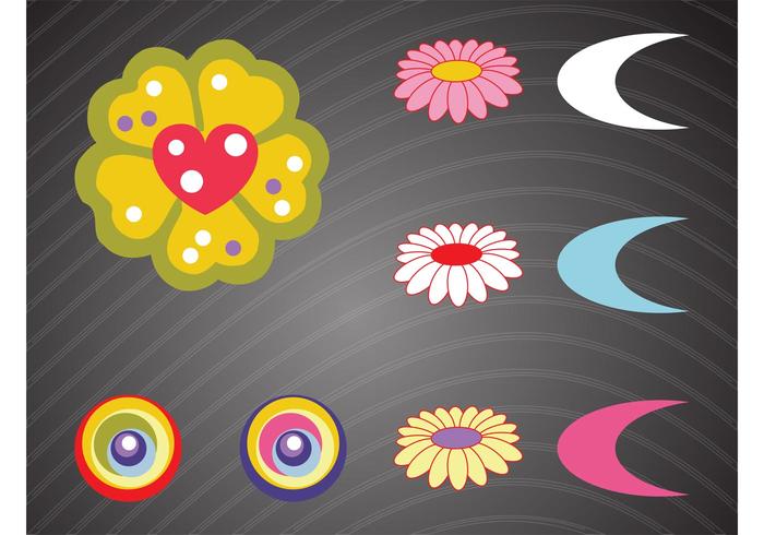 Colorful Vector Graphic Elements Colorful Vector Graphic Elements