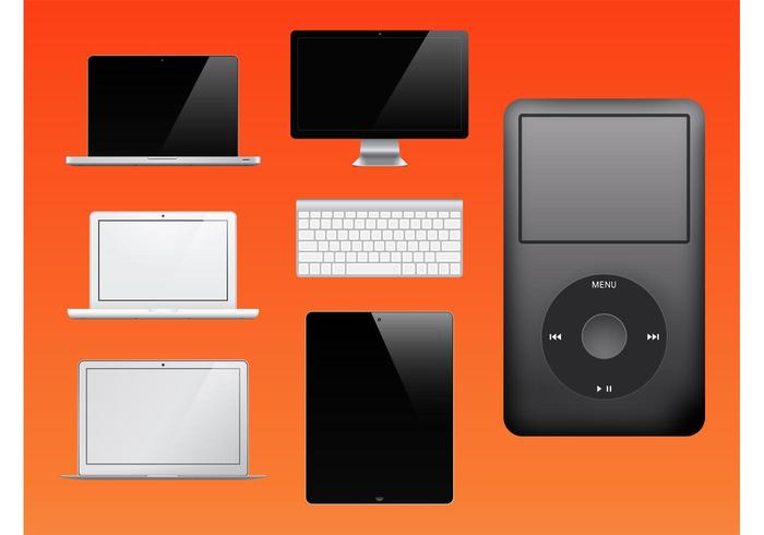 Apple Products Vector Apple Products Vector