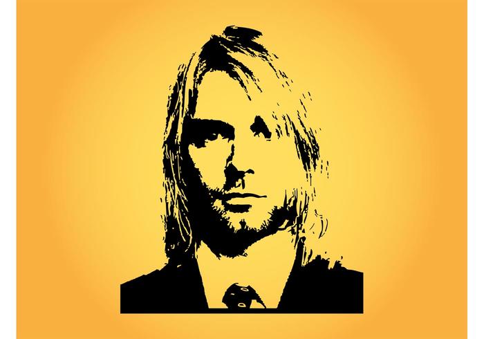 Kurt Cobain vector