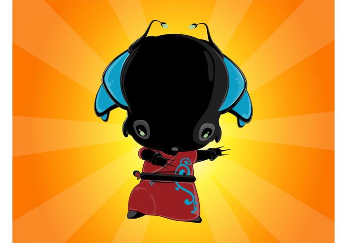 Cute Alien Character Cute Alien Character