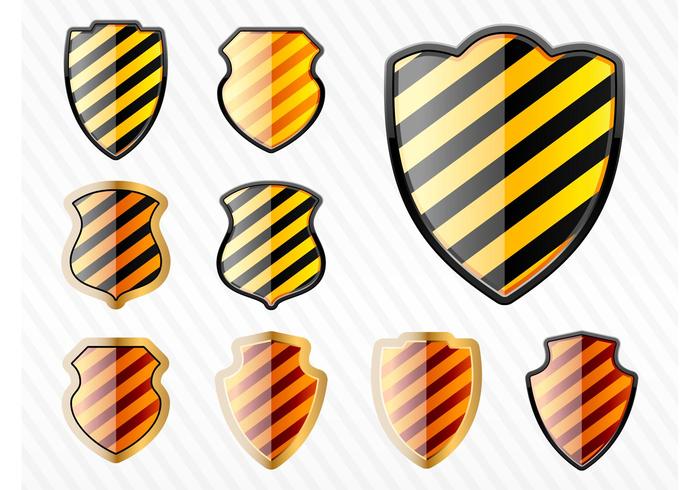 Striped Shields Striped Shields