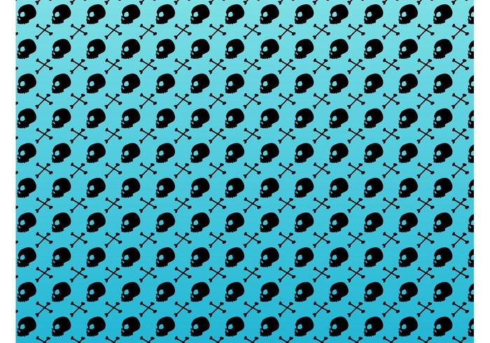 Skull And Bones Pattern Skull And Bones Pattern