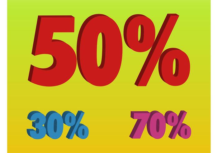 Percentage Numbers Percentage Numbers