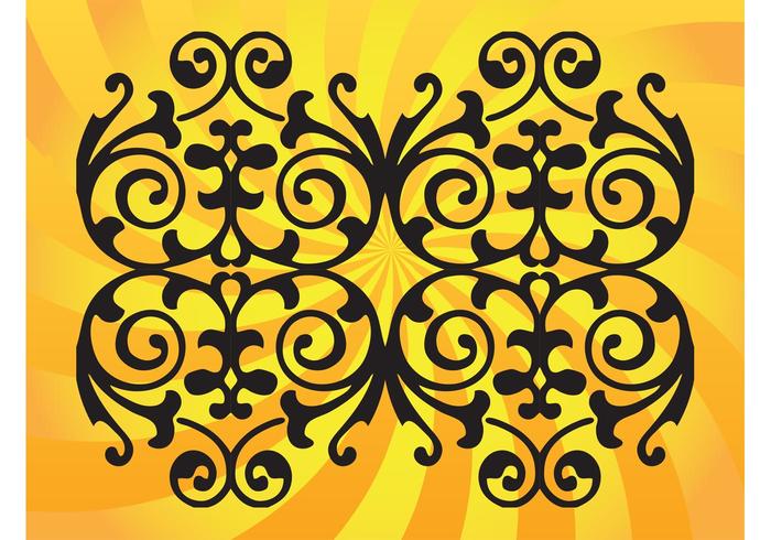 Floral Vector Ornament Floral Vector Ornament