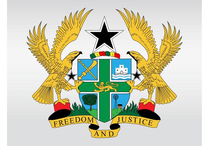 Ghana Coat Of Arms Ghana Coat Of Arms