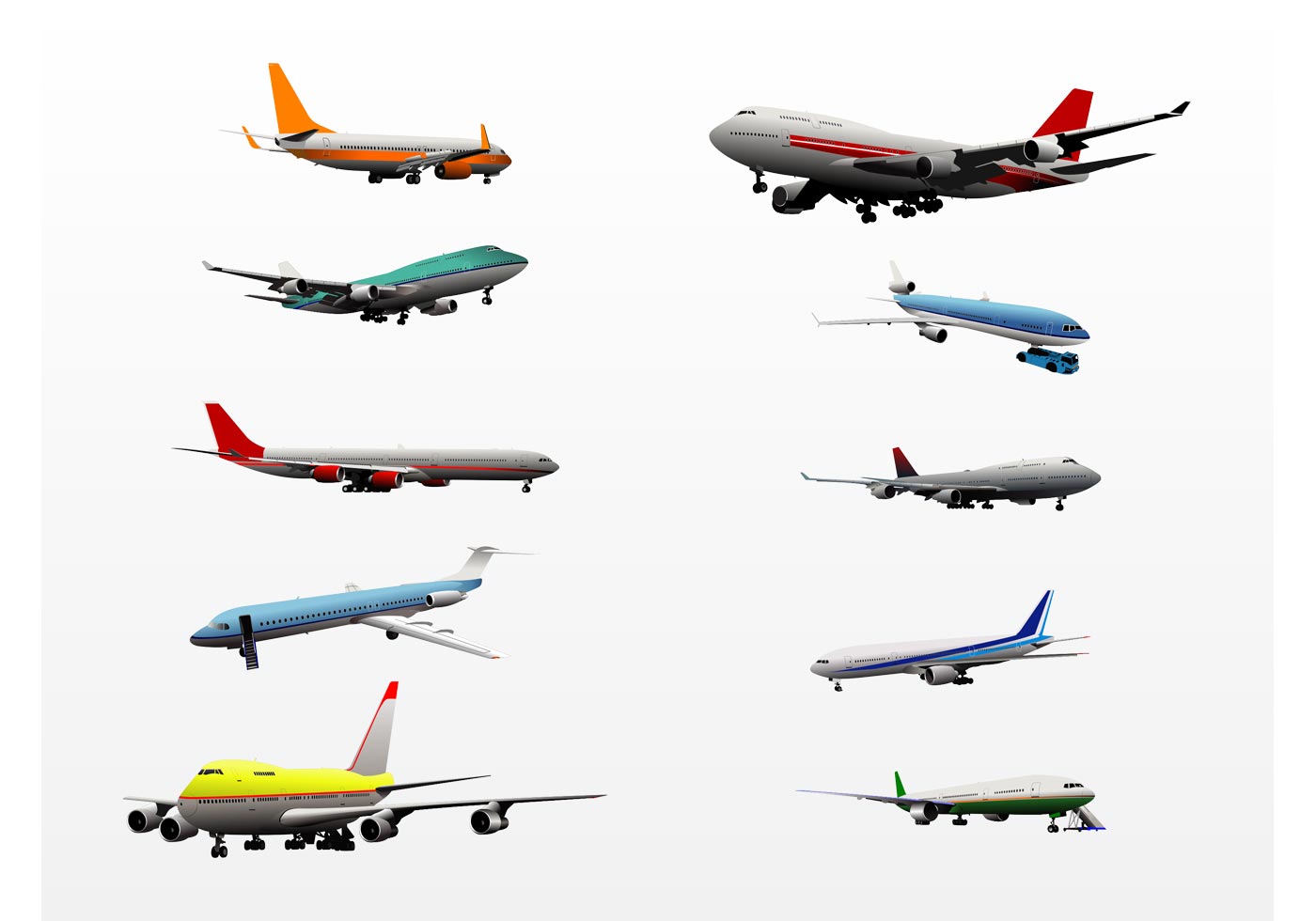 Download Airplanes - Download Free Vector Art, Stock Graphics & Images