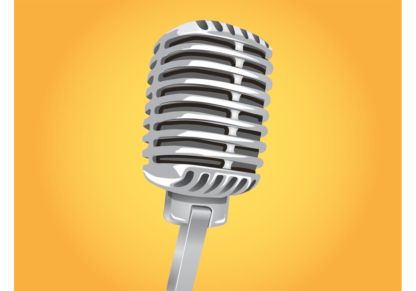 Download Classic Microphone Vector - Download Free Vector Art ...