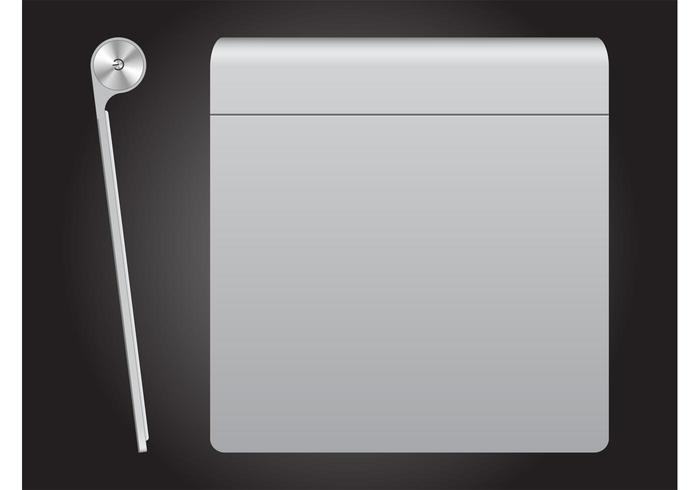 trackpad mágico de manzana vector