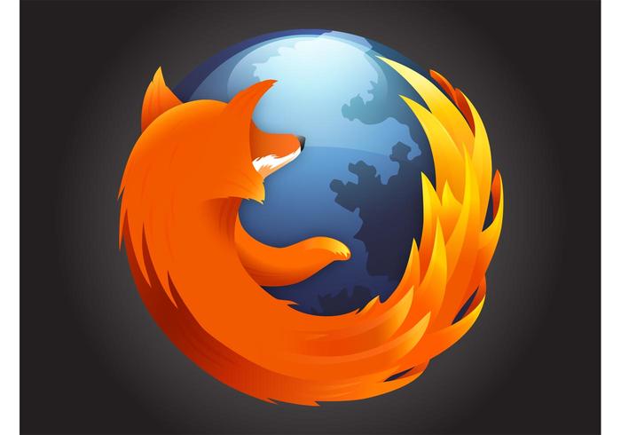 Logotipo de Mozilla Firefox vector