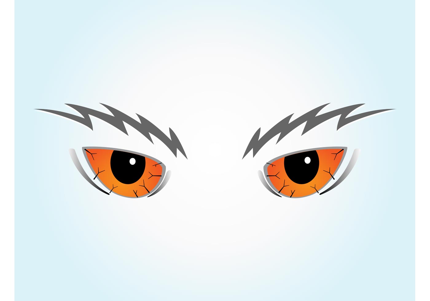 Download Scary Eyes - Download Free Vector Art, Stock Graphics & Images