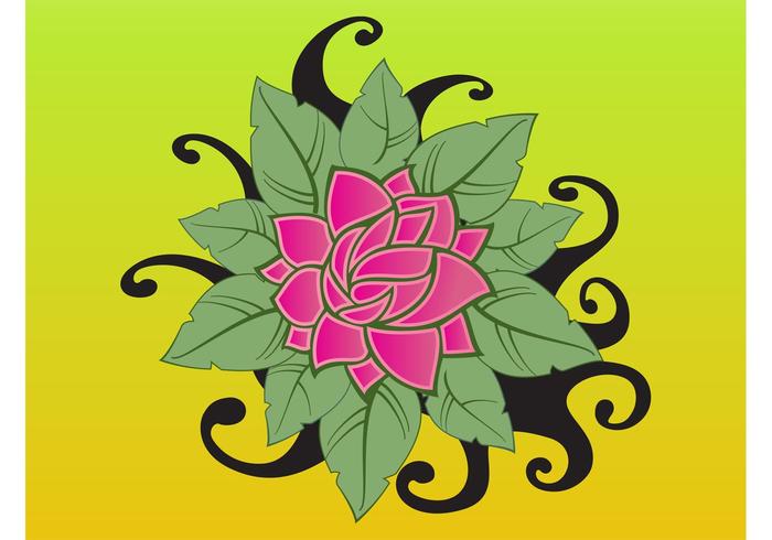 Lotus Flower Line Drawing Vector Free Download : Lotus flower download free vector art stock graphics