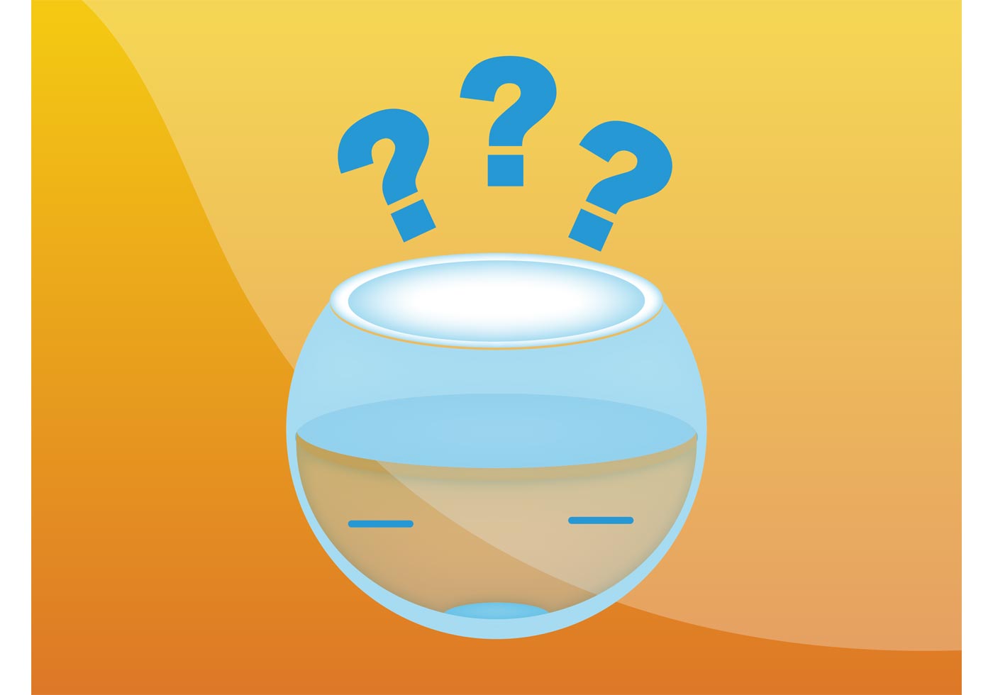 Download Fish Bowl - Download Free Vector Art, Stock Graphics & Images