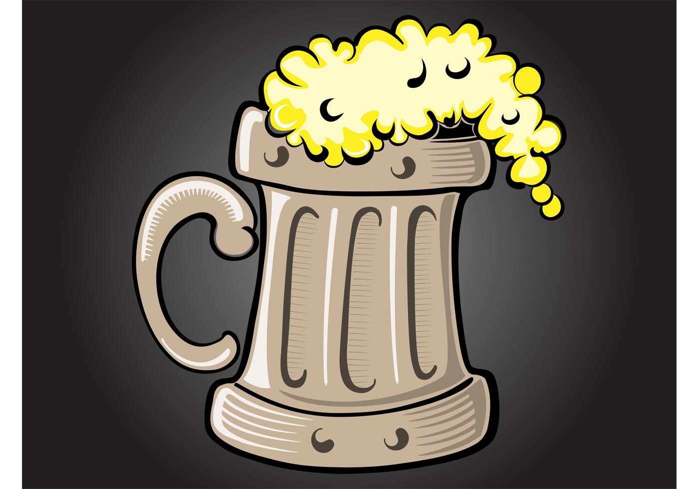 Download Glass Of Beer - Download Free Vector Art, Stock Graphics & Images