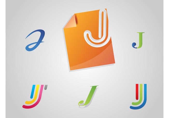 j letter logo vector free download