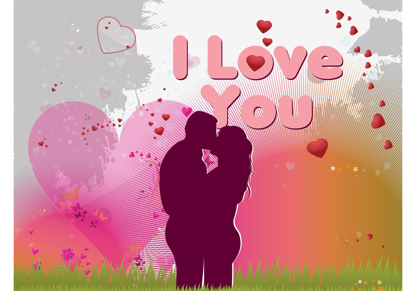 Download Couple In Love Vector - Download Free Vector Art, Stock ...