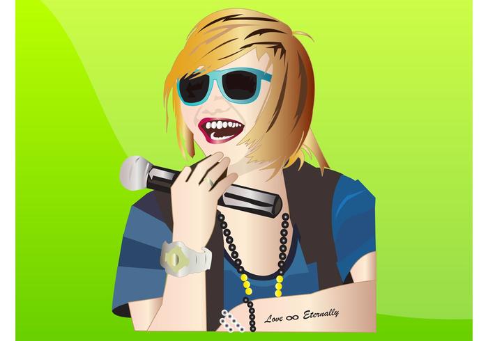 Charice Portrait vector