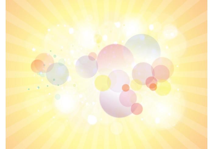 Bubbles And Rays Bubbles And Rays