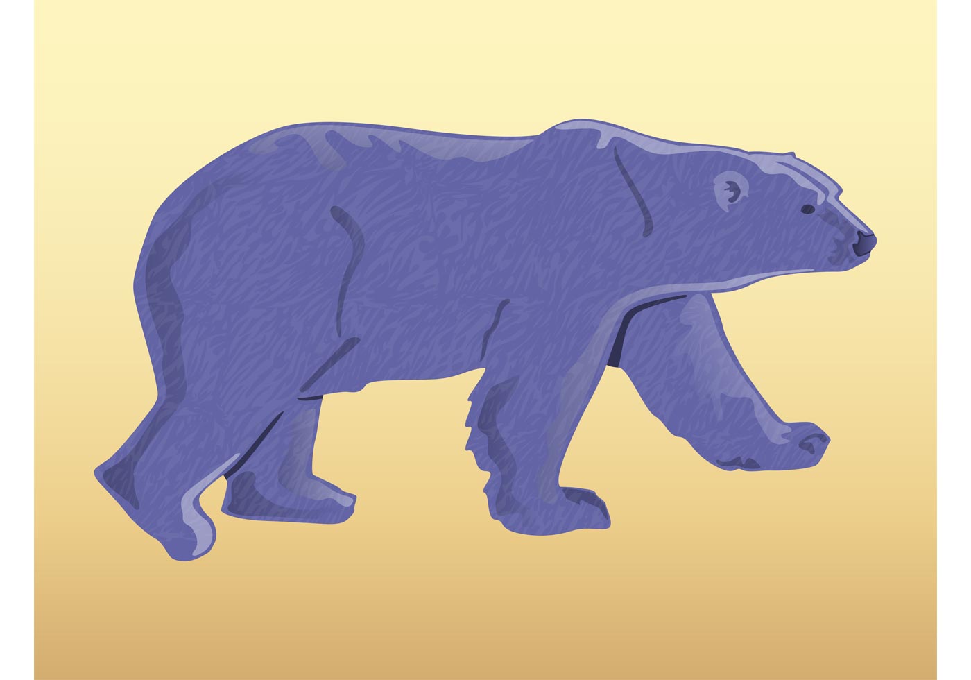 Download Polar Bear - Download Free Vector Art, Stock Graphics & Images