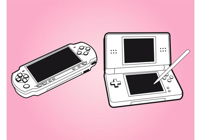 Gaming Consoles vector
